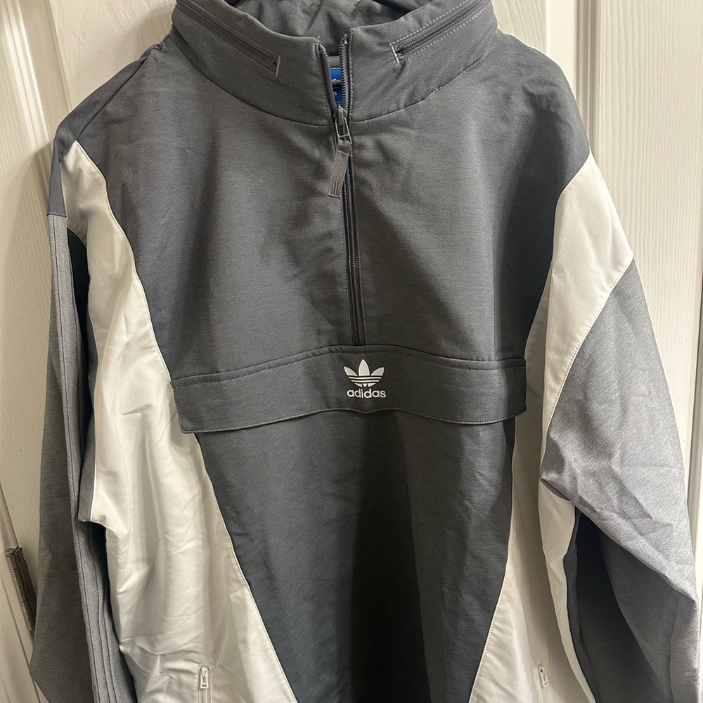XL Adidas Quarter-zip